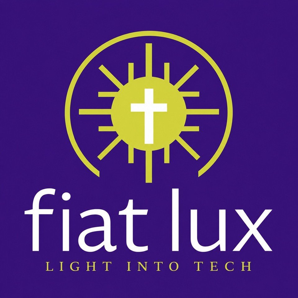 Fiat Lux — Light into tech logo